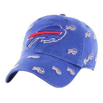 Buffalo Bills Women's Blue 47 Brand Confetti Clean Up Adjustable Hat