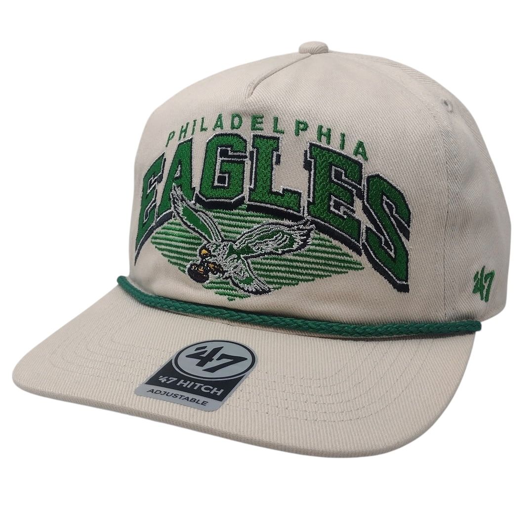 Philadelphia Eagles Men’s Natural Historic Premiere 47 Hitch Snapback Hat