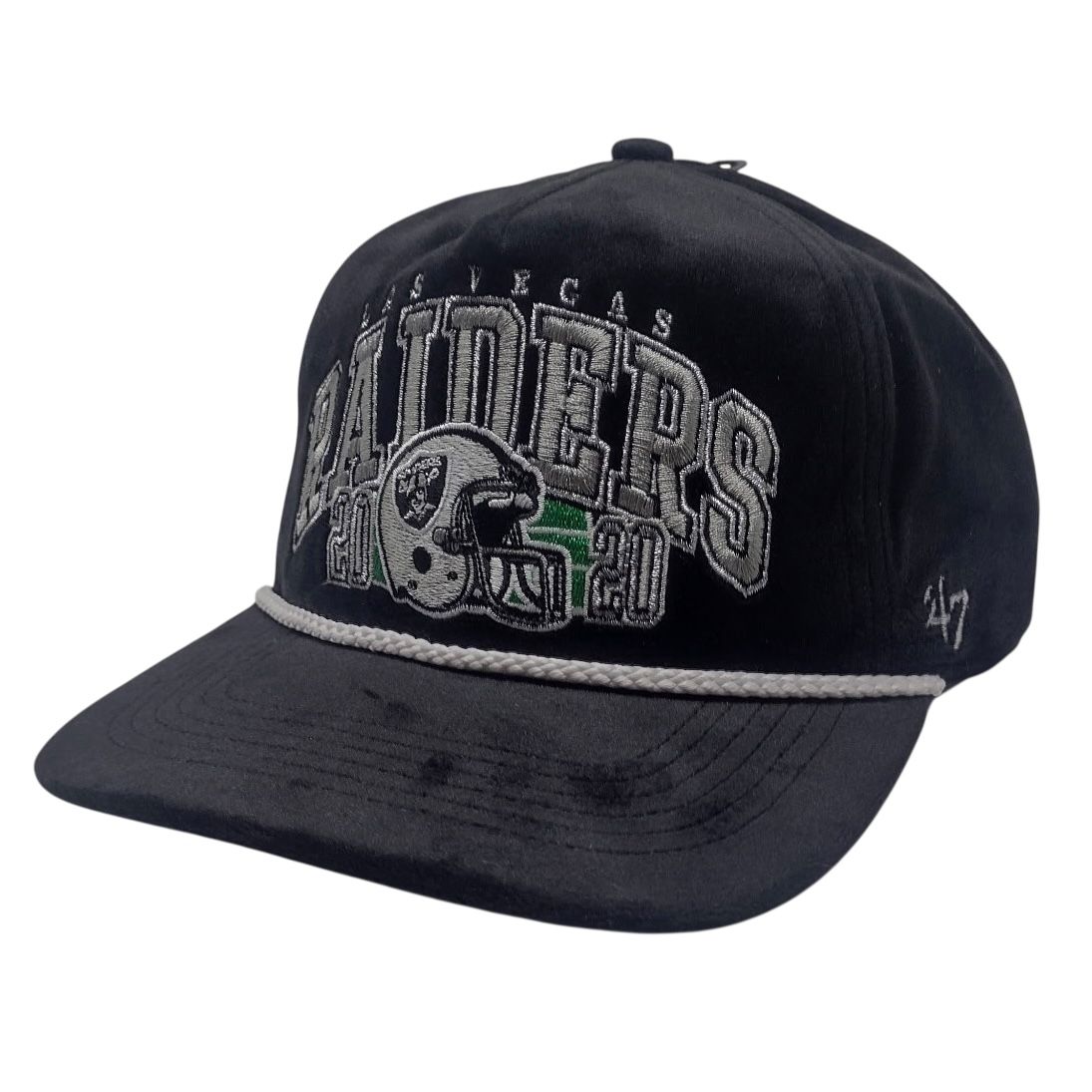 Las Vegas Raiders Men’s Black Go Big 47 Hitch Snapback Hat