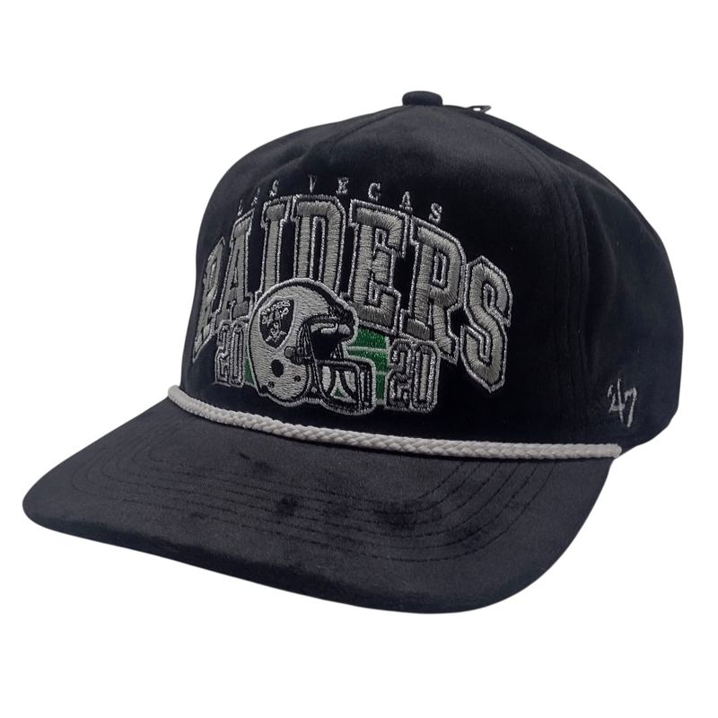 Las Vegas Raiders Men’s Black Go Big 47 Hitch Snapback Hat