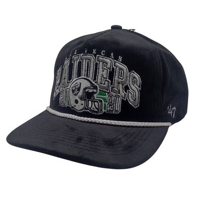Las Vegas Raiders Men’s Black Go Big 47 Hitch Snapback Hat