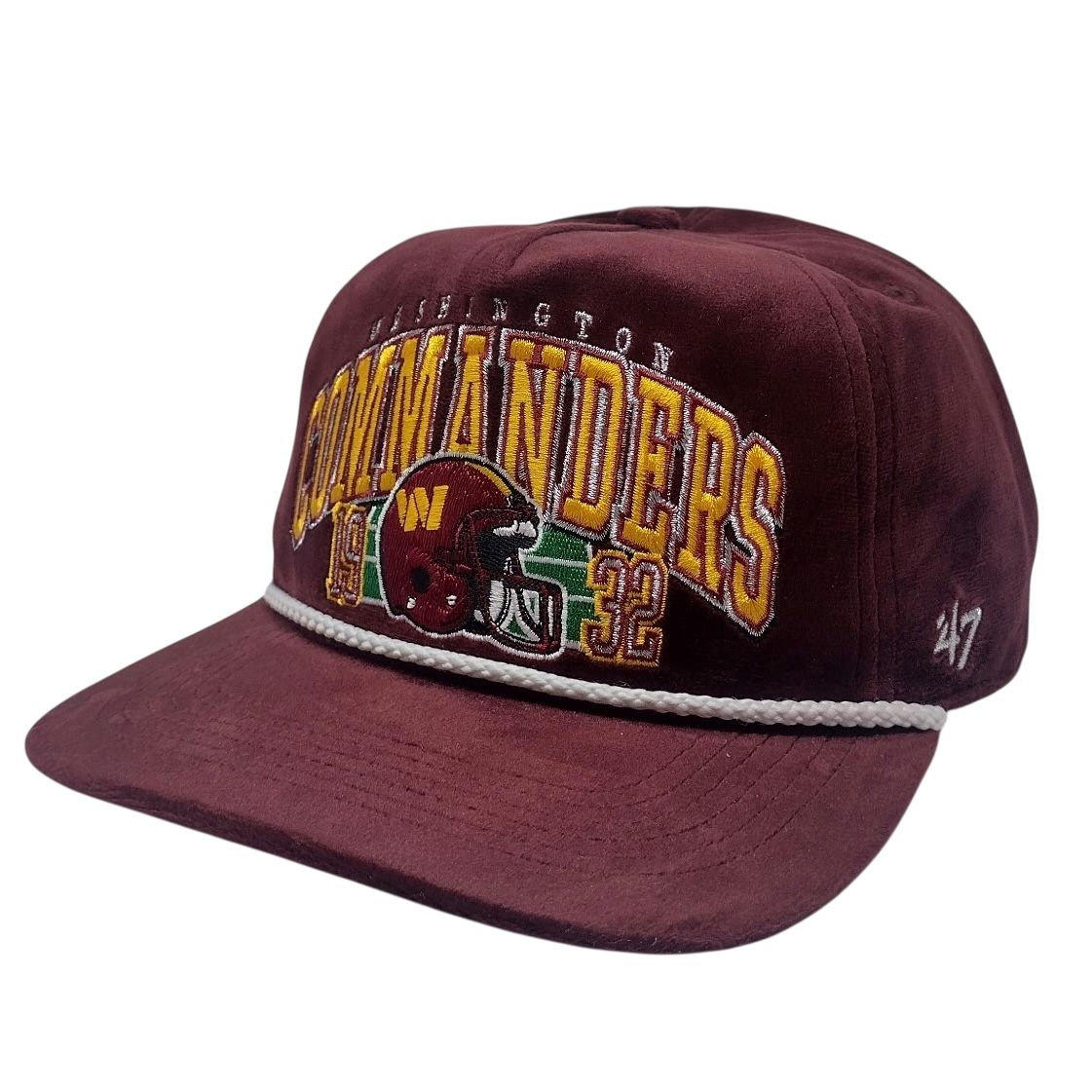 Washington Commanders Men’s Burgundy Go Big 47 Hitch Snapback Hat