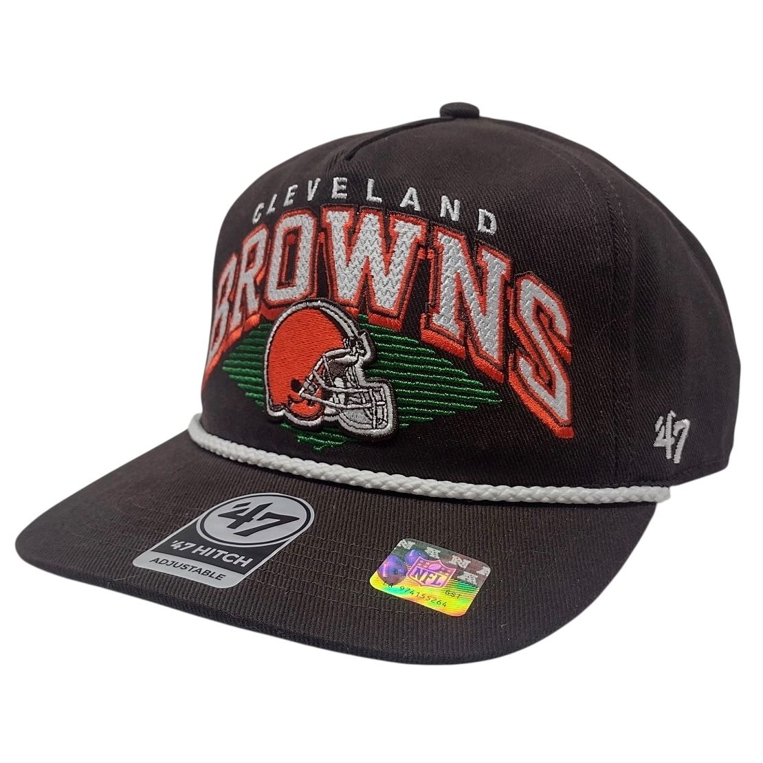 Cleveland Browns Men’s Brown Premiere 47 Hitch Snapback Hat