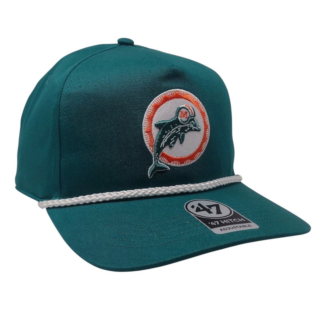 Miami Dolphins Men’s Teal Legacy 47 Hitch Adjustable Hat