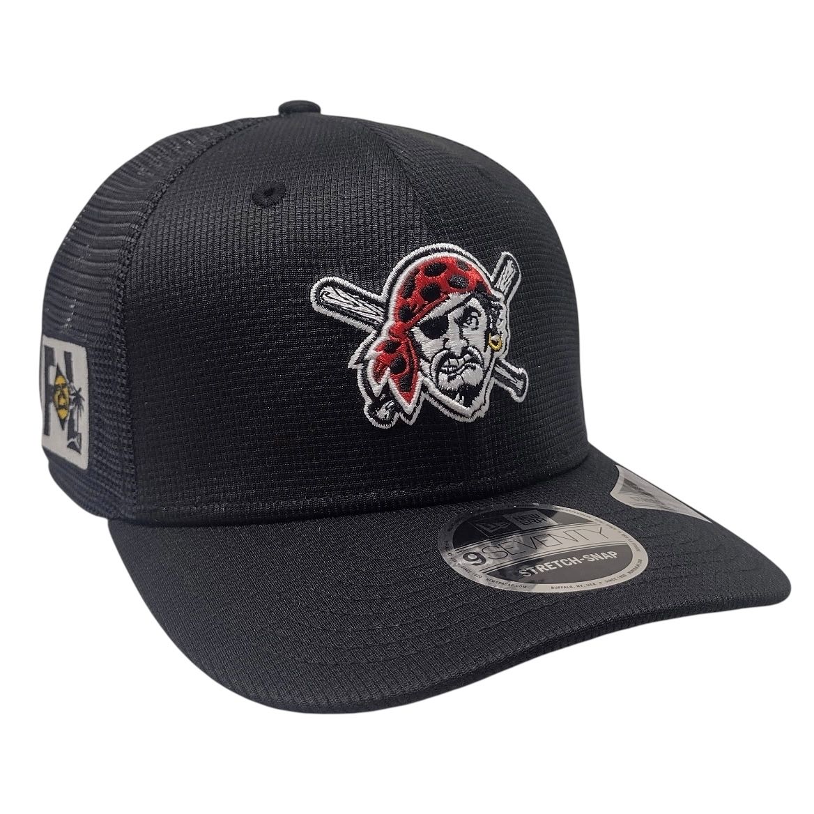 Pittsburgh Pirates Men's 2025 Spring Training New Era 9Seventy Stretch-Snap Hat