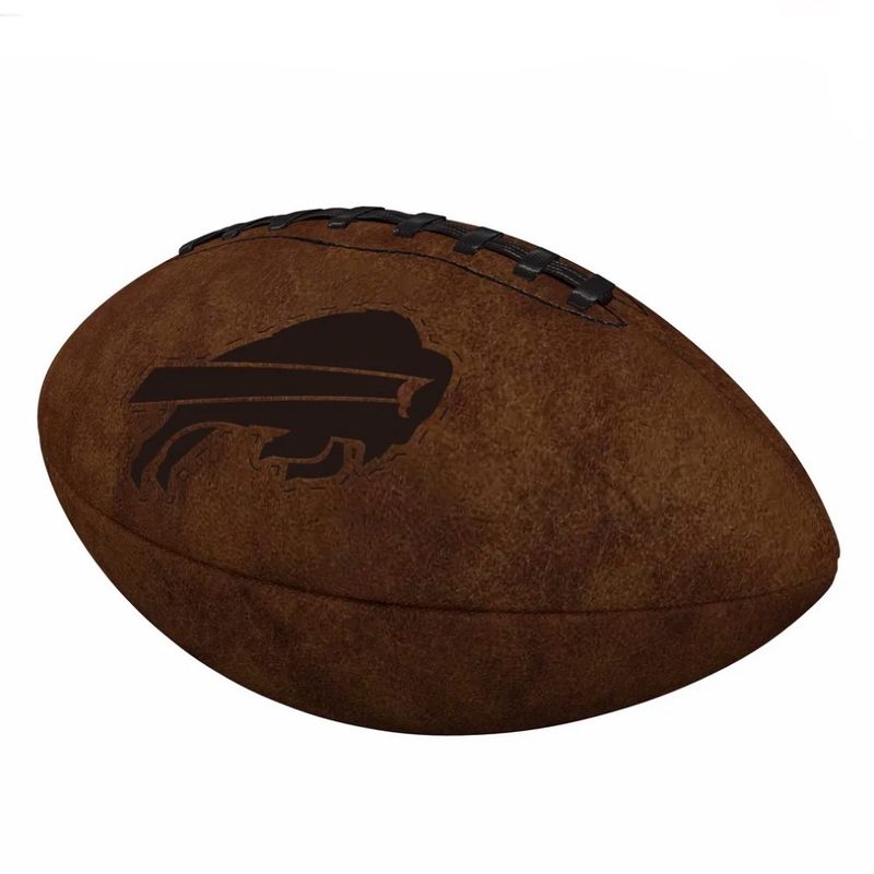 Buffalo Bills Mini Size Vintage Leather Football