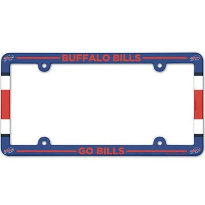 Buffalo Bills Plastic License Plate Frame