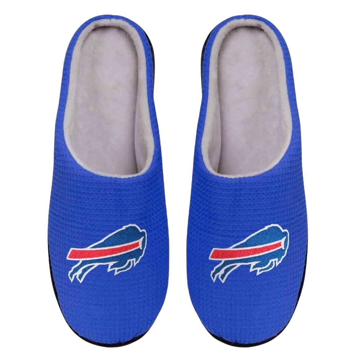 Buffalo Bills Men's Blue Memory Foam Slide Slippers