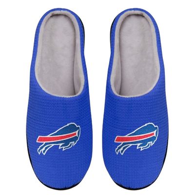 Buffalo Bills Men's Blue Memory Foam Slide Slippers