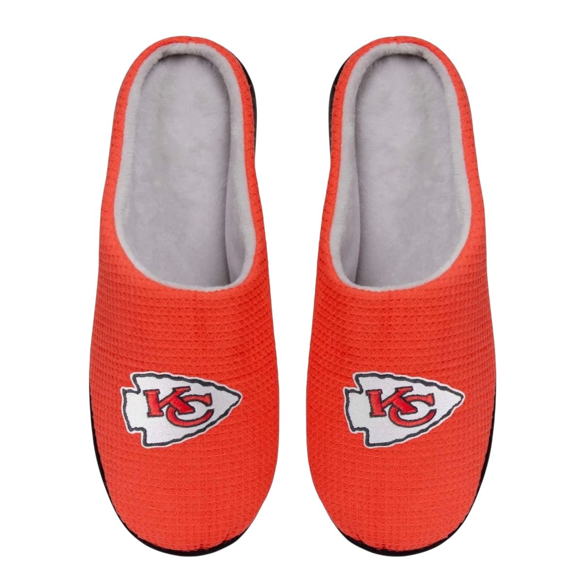 Kansas City Chiefs Men's Red Memory Foam Slide Slippers