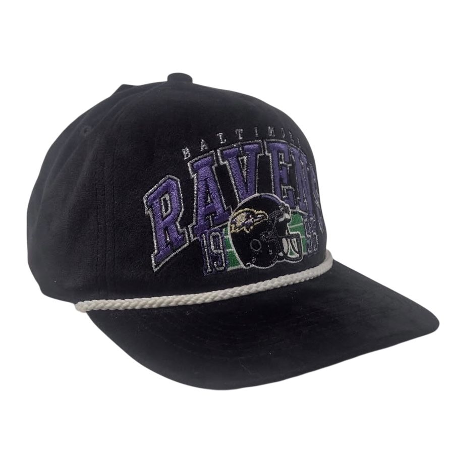 Baltimore Ravens Men’s Black Go Big 47 Hitch Snapback Hat