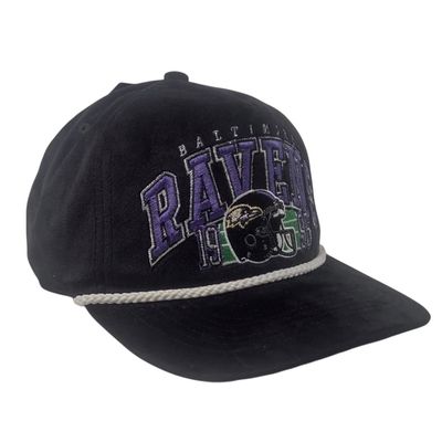 Baltimore Ravens Men’s Black Go Big 47 Hitch Snapback Hat