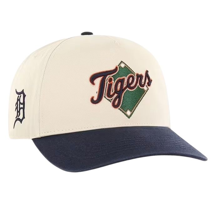 Detroit Tigers Men’s Natural Base Knock 47 Hitch Snapback Hat