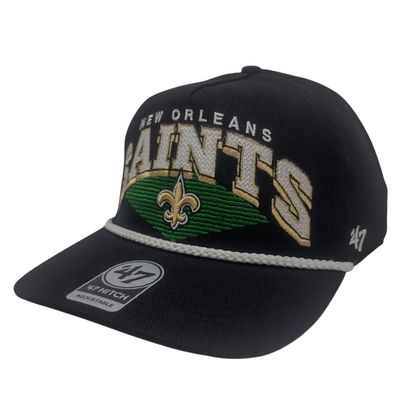 New Orleans Saints Men’s Black Premiere 47 Hitch Snapback Hat