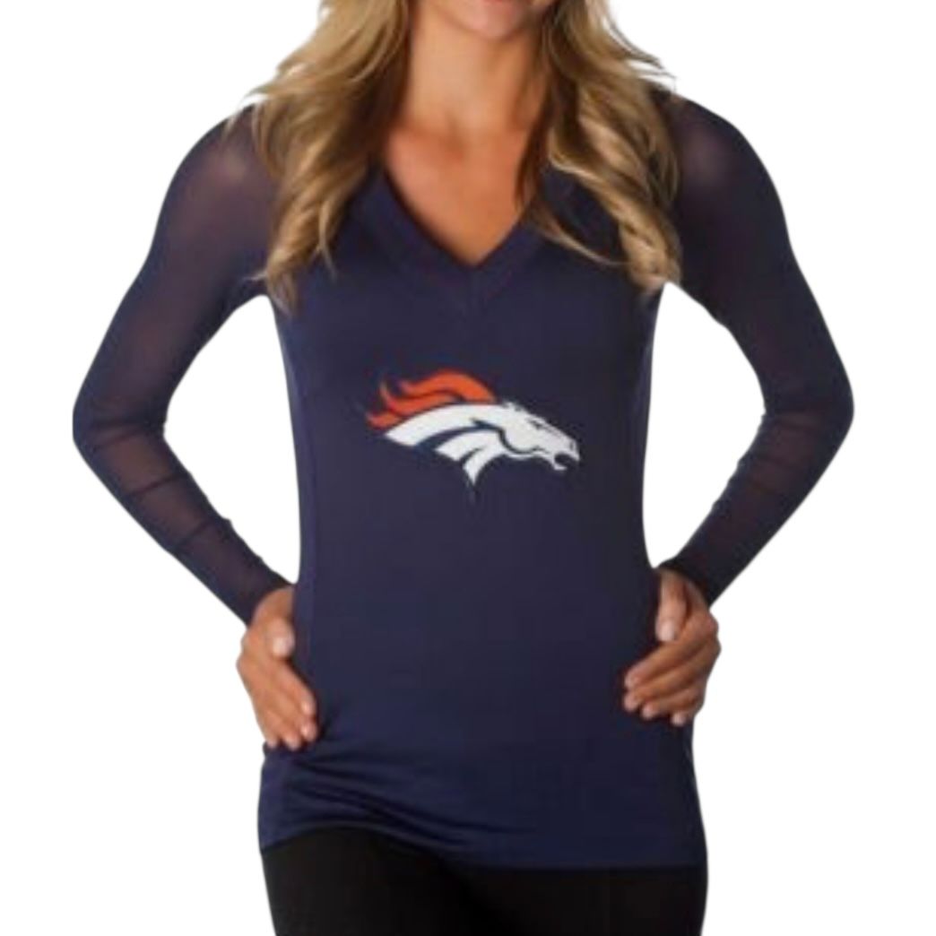 Denver Broncos Women’s All Sport Couture NFL Wildkat Shirt Pick