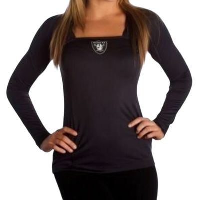 Las Vegas Raiders Women’s All Sport Couture Redzone Ruched Top