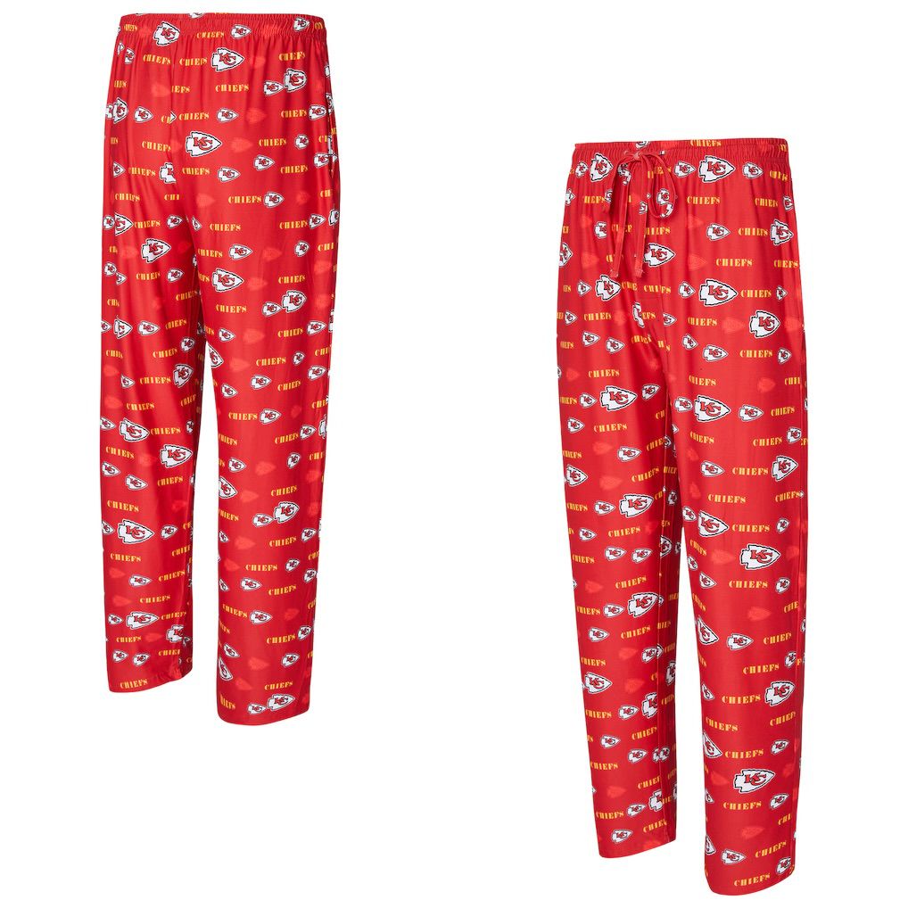 Kansas City Chiefs Men's Concepts Sport Mosaic Pajama Pants