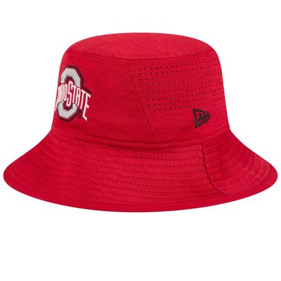 Ohio State Buckeyes Men's New Era Red Game Bucket Hat