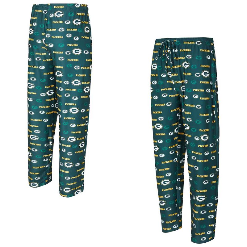 Green Bay Packers Men's Concepts Sport Mosaic Pajama Pants
