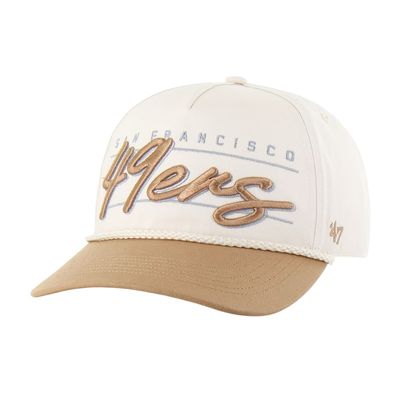 San Francisco 49ers Men’s Natural Condor Two-Tone 47 Hitch Adjustable Hat