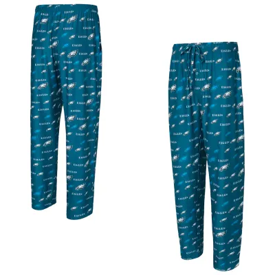 Philadelphia Eagles Men's Concepts Sport Mosaic Pajama Pants
