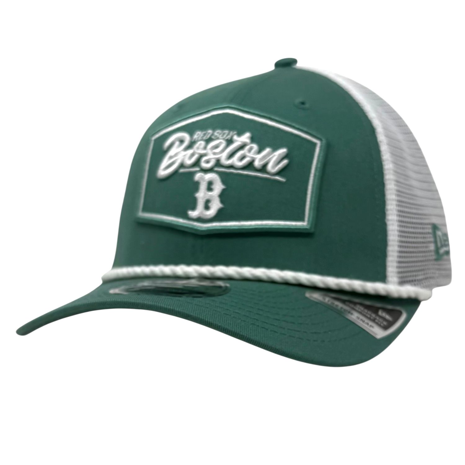 Boston Red Sox Men's Green 2025 New Era 9Seventy Rope Stretch-Snap Hat