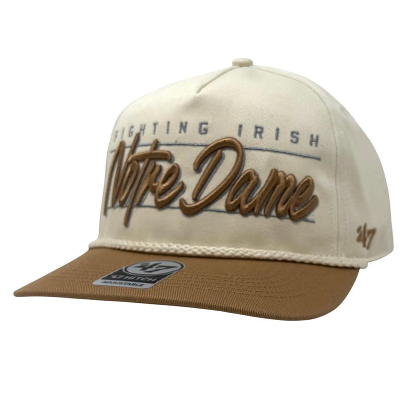 Notre Dame Fighting Irish Men’s Natural Condor Two-Tone 47 Hitch Adjustable Hat