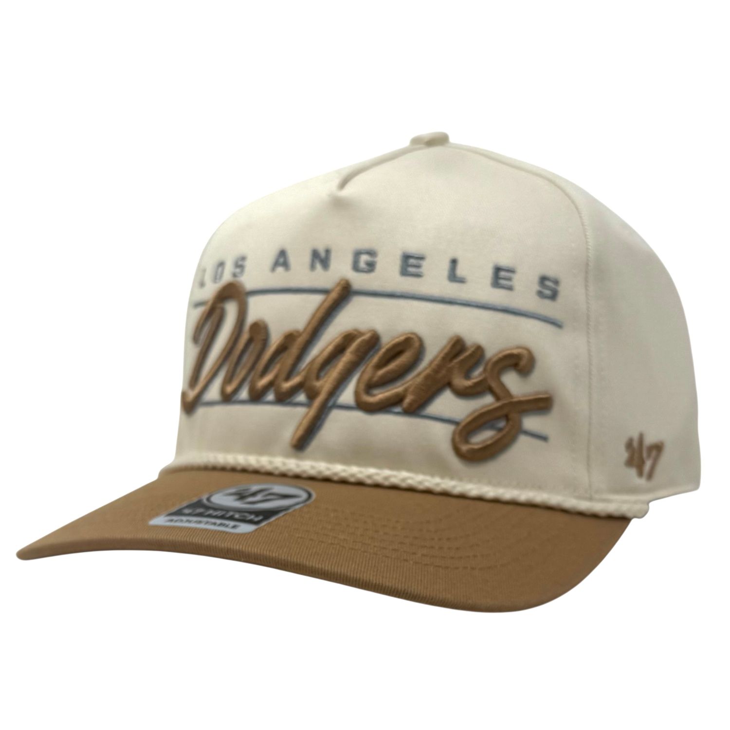 Los Angeles Dodgers Men’s Natural Condor Two-Tone 47 Hitch Adjustable Hat
