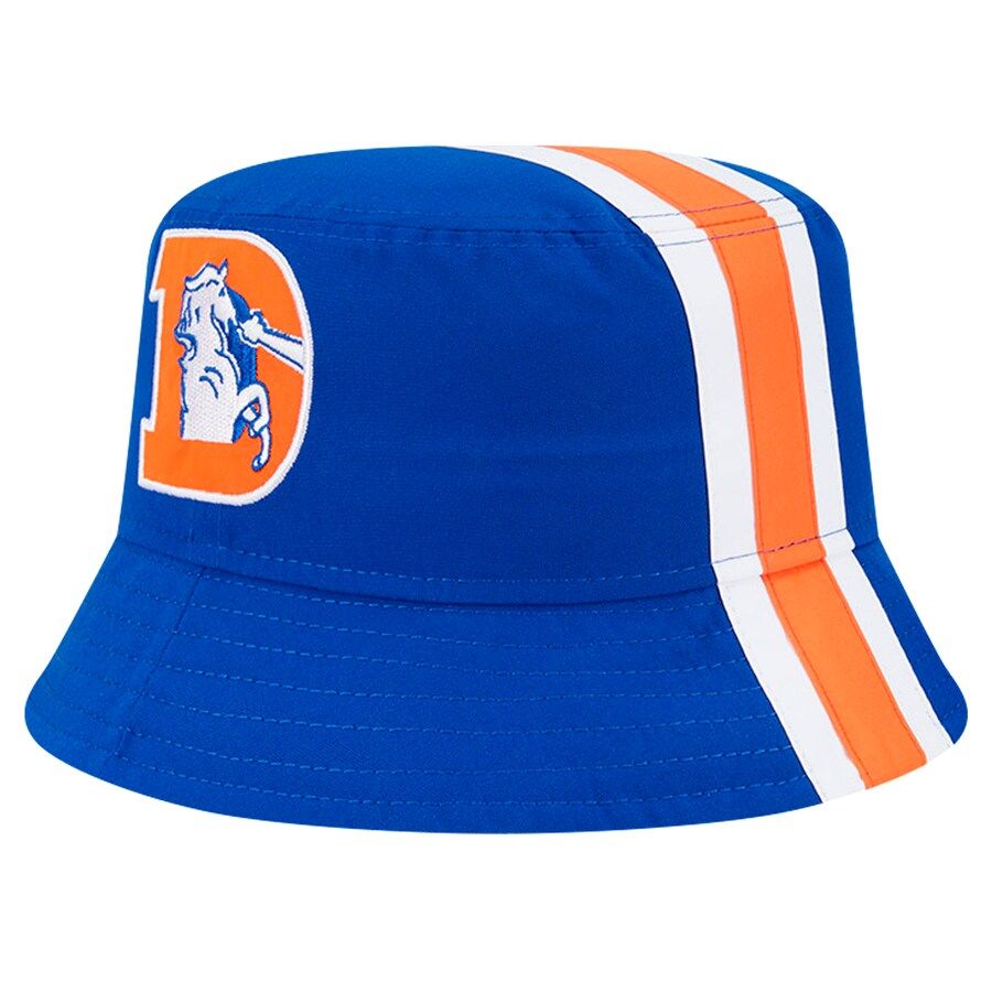 Denver Broncos Men’s Blue Historic New Era Helmet Bucket Hat
