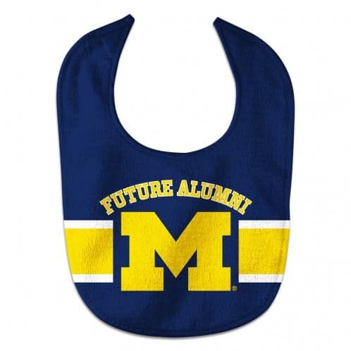 Michigan Wolverines Future Alumni All Pro Baby Bib