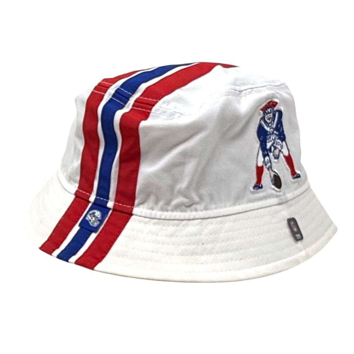 New England Patriots Men’s Historic New Era Helmet Bucket Hat