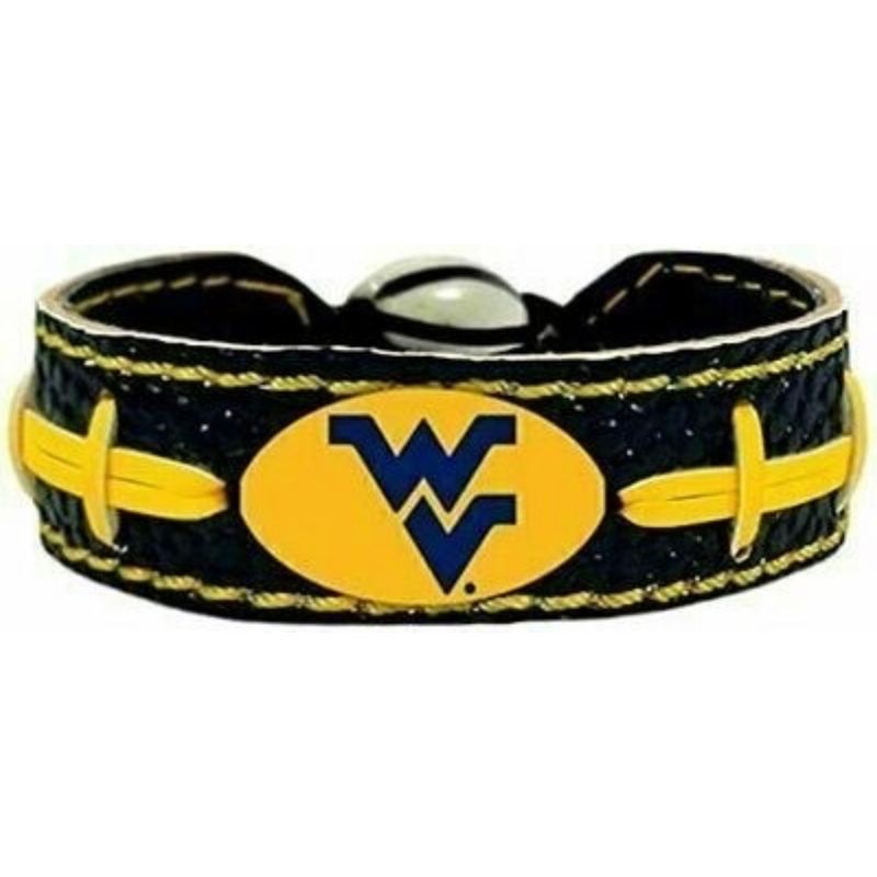 West Virginia Mountaineers Gamewear Football Bracelet