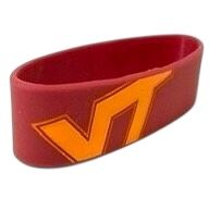 Virginia Tech Hokies Rubber Bulk Wrist Band
