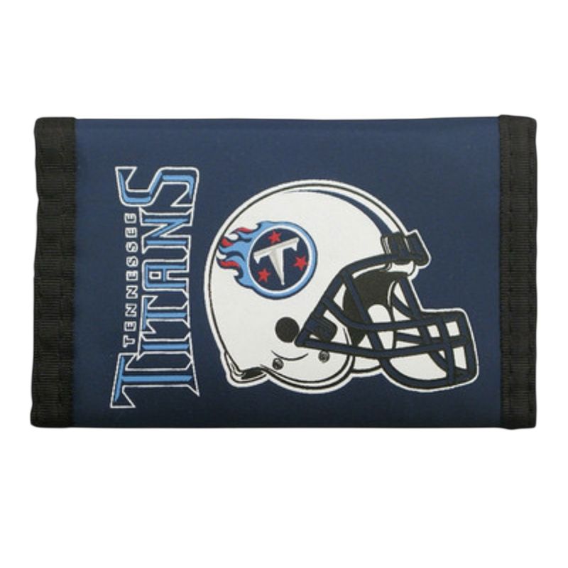 Tennessee Titans Nylon Tri-Fold Wallet