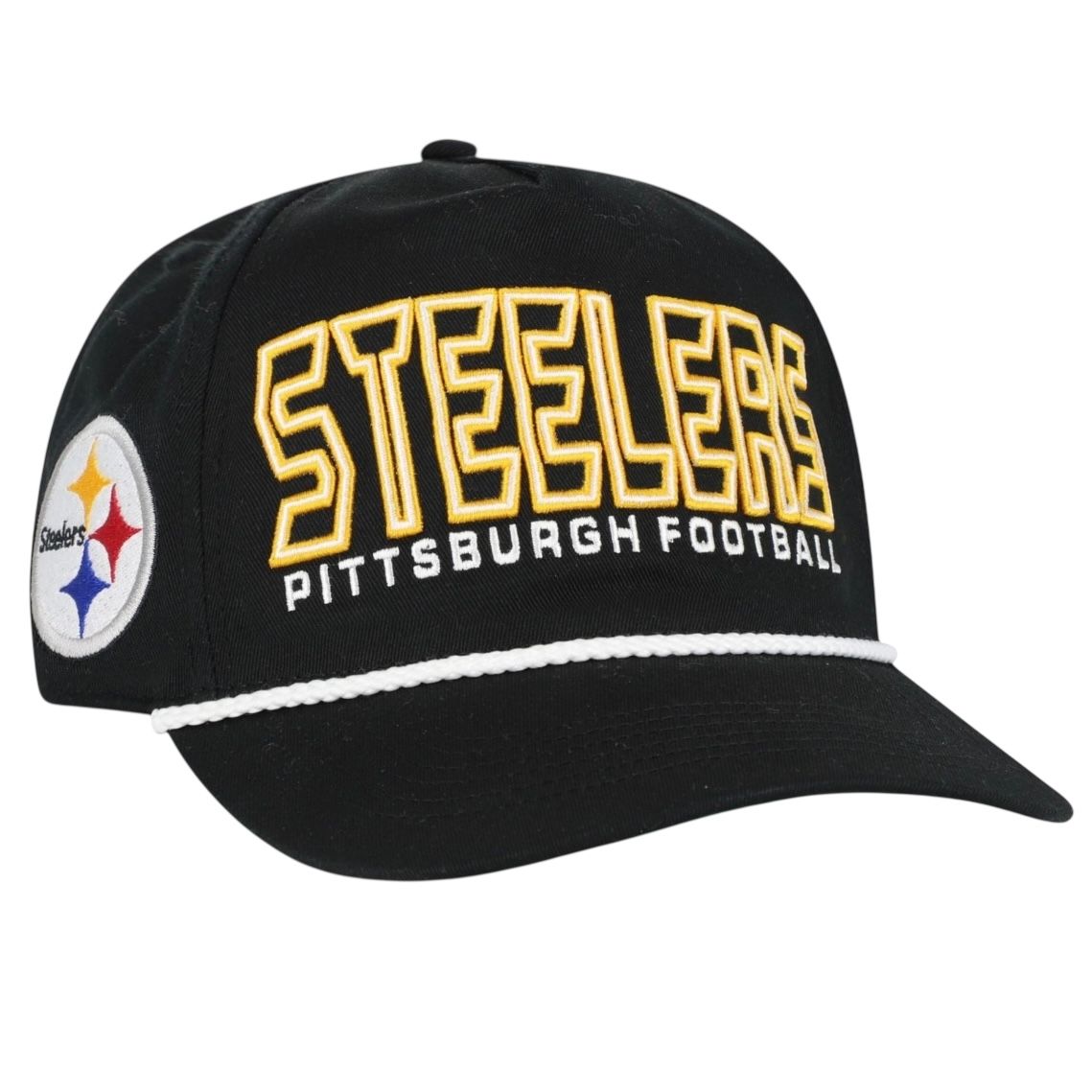 Pittsburgh Steelers Men’s Black 47 Hitch Snapback Hat
