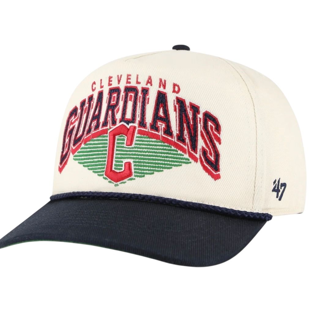Cleveland Guardians Men’s Natural 47 Hitch Adjustable Hat