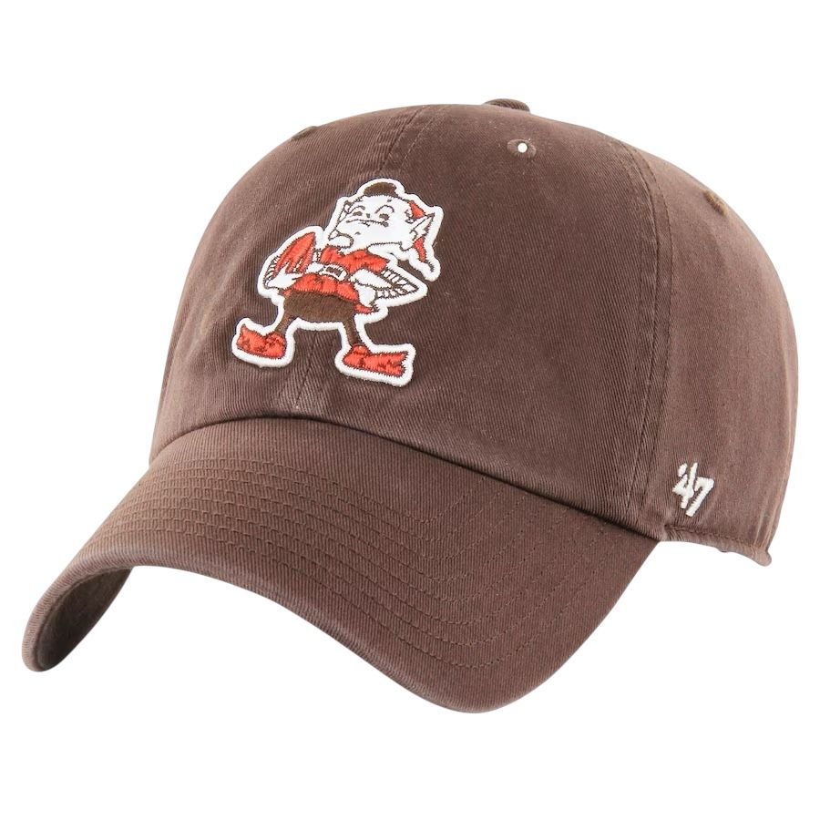 Cleveland Browns Men’s Historic Clean Up Adjustable Style 47 Brand Hat