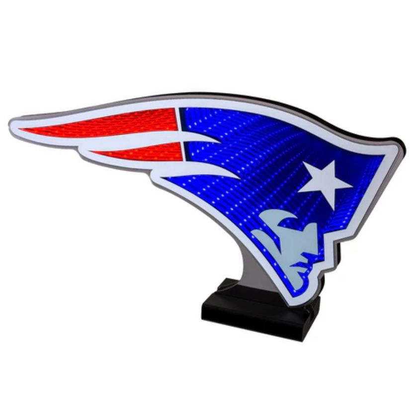 New England Patriots LED Infinity Logo Light