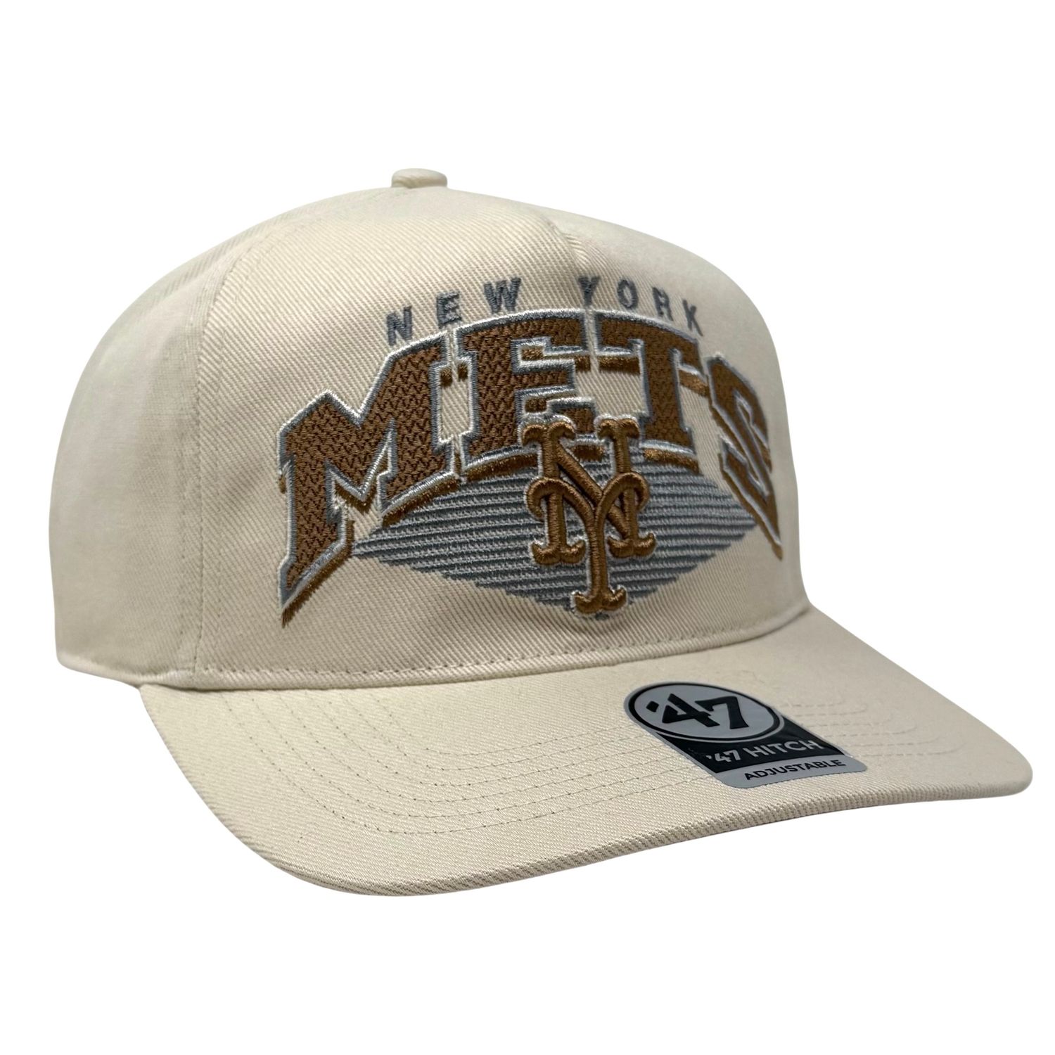 New York Mets Men’s Natural Ponoma 47 Hitch Snapback Hat