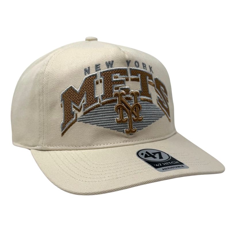 New York Mets Men’s Natural Ponoma 47 Hitch Snapback Hat New York Mets Men’s Natural Ponoma 47 Hitch Snapback Hat