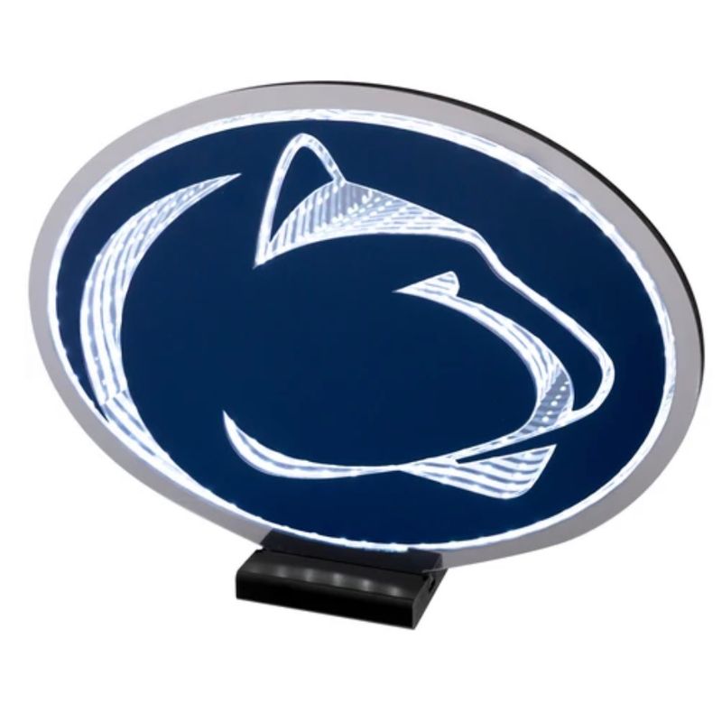 Penn State Nittany Lions LED Infinity Logo Light Penn State Nittany Lions LED Infinity Logo Light