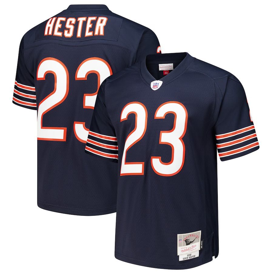 Chicago Bears Devin Hester 2006 Navy Men's Mitchell & Ness Legacy Jersey