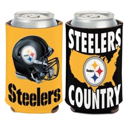 Pittsburgh Steelers Country 12 Ounce Can Cooler Koozie