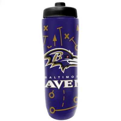 Baltimore Ravens 34oz Squeezy Water Bottle