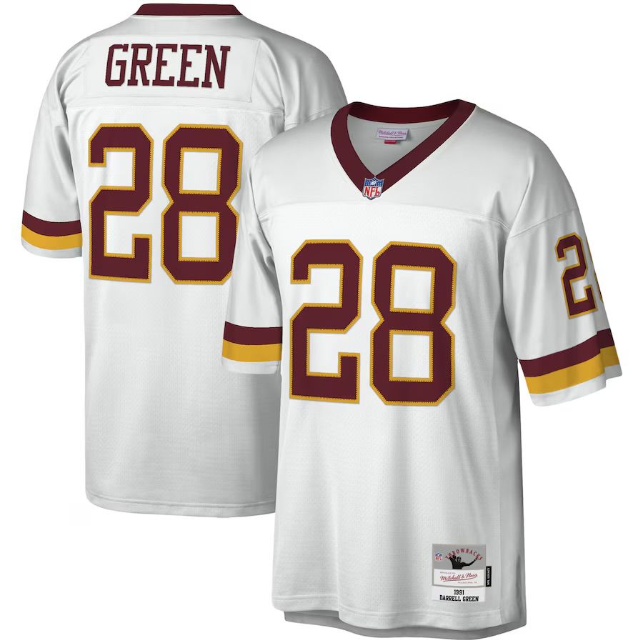 Washington Commanders Darrell Green 1991 White Mitchell & Ness Men's Legacy Jersey