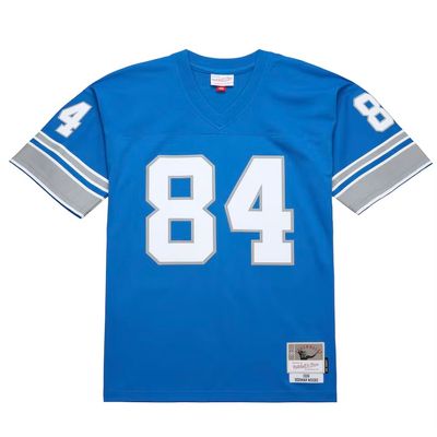 Detroit Lions Herman Moore 1996 Blue Mitchell & Ness Men's Legacy Jersey Detroit Lions Herman Moore 1996 Blue Mitchell & Ness Men's Legacy Jersey