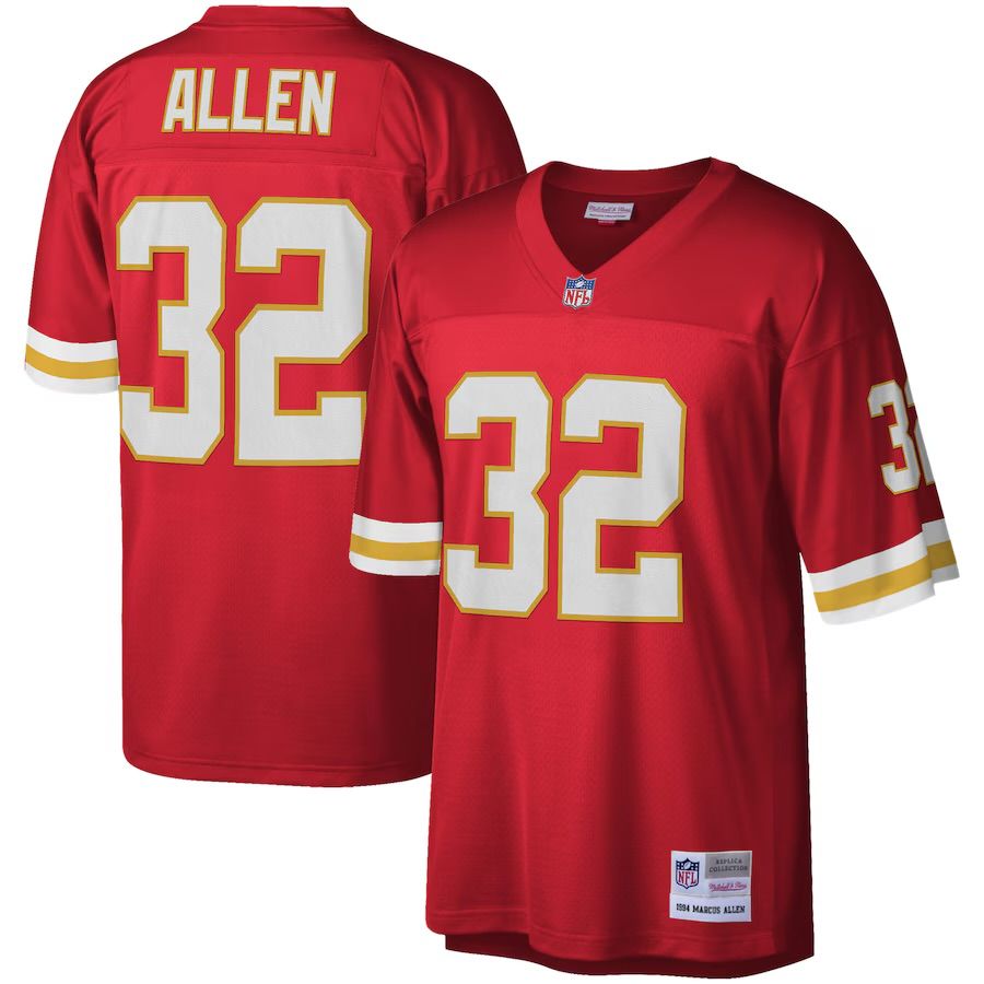 Kansas City Chiefs Marcus Allen 1994 Red Men's Mitchell & Ness Legacy Jersey