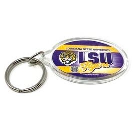 LSU Tigers Acrylic Key Ring