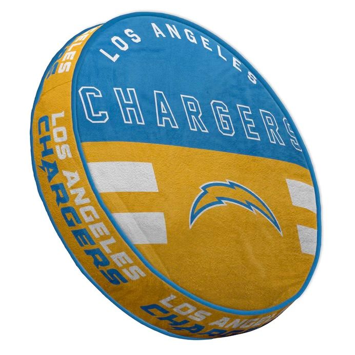 Los Angeles Chargers Pegasus 15” Circle Plushlete Pillow
