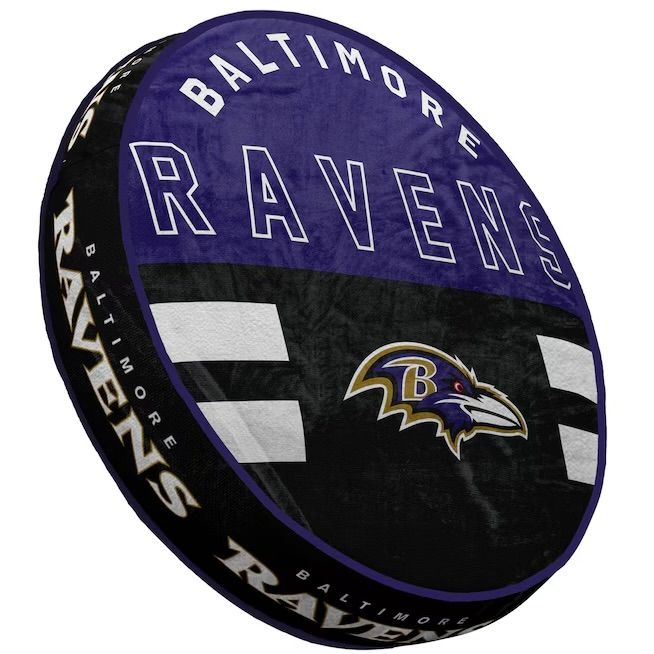 Baltimore Ravens Pegasus 15” Circle Plushlete Pillow